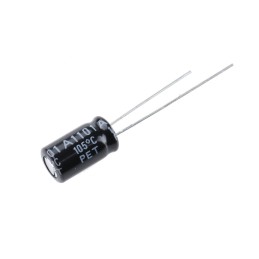50 pcs - 16ZLH220MEFC6.3X11 Rubycon 220μF Aluminium Electrolytic Capacitor 16V dc, Radial, Through Hole - 16ZLH220MEFC6.3X11