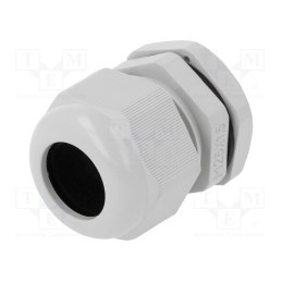 10 pcs : D.3081 - Cable gland, M25, 1.5, IP67, polyamide, grey