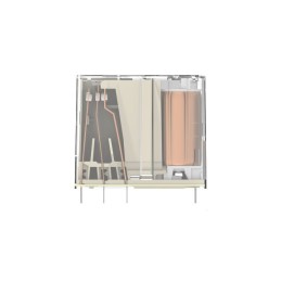 1 pcs - TE Connectivity Force Guided Relay, 24V dc Coil Voltage, 2 Pole, SPDT