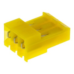 20 pcs - 3-640427-3 TE Connectivity 3-Way IDC Connector Socket for Cable Mount, 1-Row