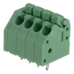 10 pcs - 1984989 Phoenix Contact PTSA 1.5/ 4-3.5-F Series PCB Terminal Block, 3.5mm Pitch, Through Hole Mount, 1-Row, Solder Ter