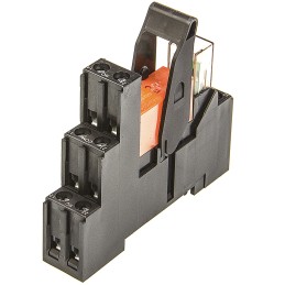 1 pcs - TE Connectivity RT Series Interface Relay, DIN Rail Mount, 24V ac Coil, DPDT, 2-Pole