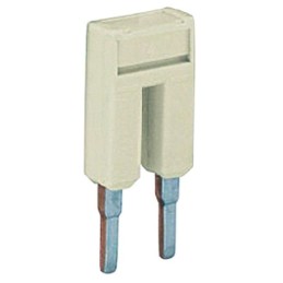 20 pcs - 2000-402 Wago TOPJOB S, 2000 Series Jumper Bar for Use with 2000 Series Terminal Blocks, 13.5A