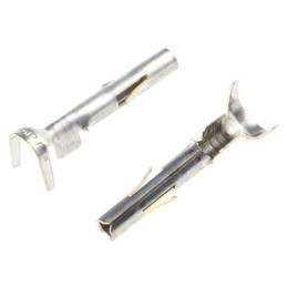 50 pcs - 350551-1 TE Connectivity Universal MATE-N-LOK Series Female Crimp Terminal, 20AWG Min, 14AWG Max