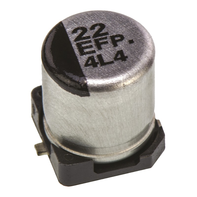 20 pcs - EEEFP1E220AR Panasonic 22μF Aluminium Electrolytic Capacitor 25V dc, Surface Mount - EEEFP1E220AR