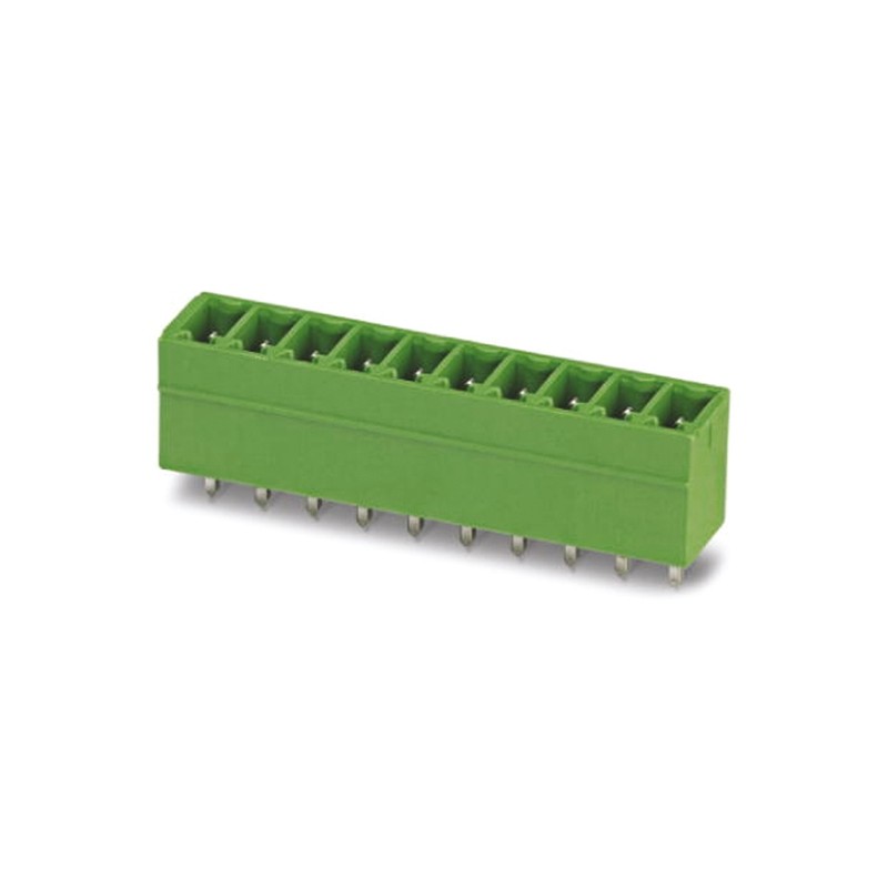 10 pcs - 1843606 Phoenix Contact 3.5mm Pitch 2 Way Pluggable Terminal Block, Header, Through Hole, Solder Termination
