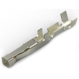 50 pcs - 1-794607-1 TE Connectivity Micro MATE-N-LOK Series Female Crimp Terminal, 30AWG Min, 26AWG Max
