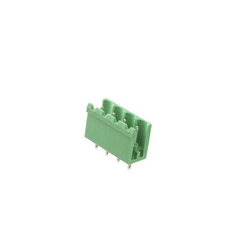 10 pcs - RS PRO 5.08mm Pitch 4 Way Pluggable Terminal Block, Header, Through Hole