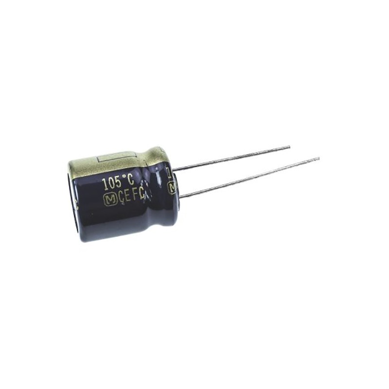 50 pcs - EEUFC0J101 Panasonic 100μF Aluminium Electrolytic Capacitor 6.3V dc, Radial, Through Hole - EEUFC0J101