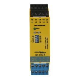 1 pcs - Turck 2 Channel Galvanic Barrier, Isolating Amplifier, NAMUR Sensor, Switch Input, Relay Output, ATEX, IECEx