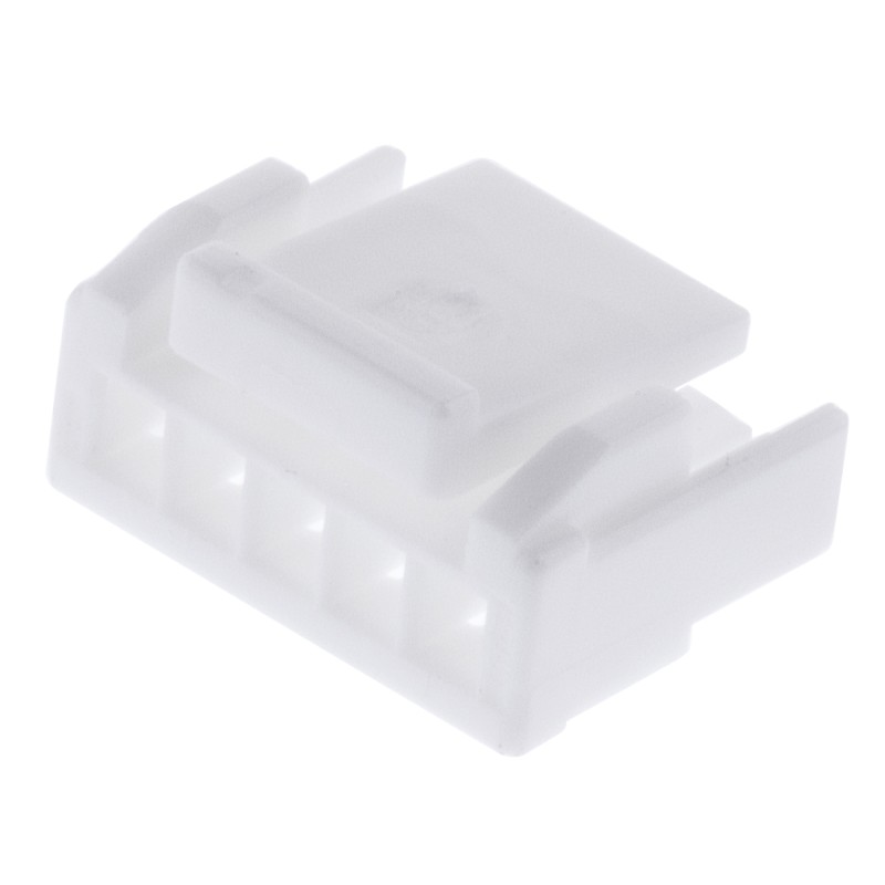 50 pcs - GHR-05V-S JST, GH Connector Housing, 1.25mm Pitch, 5 Way, 1 Row Right Angle, Straight