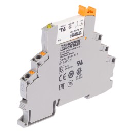 1 pcs - Phoenix Contact RIF-0-RPT-24DC/21AU Series Interface Relay, DIN Rail Mount, 24V dc Coil, SPDT, 1-Pole