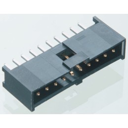 20 pcs - 90136-1104 Molex C-Grid III Series Straight Through Hole PCB Header, 4 Contact(s), 2.54mm Pitch, 1 Row(s), Shrouded