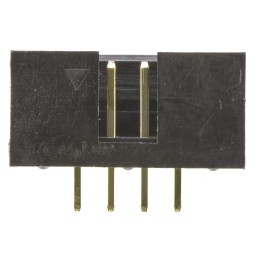 10 pcs - T821108A1S100CEU Amphenol T821 Series Straight Through Hole PCB Header, 8 Contact(s), 2.54mm Pitch, 2 Row(s), Shrouded