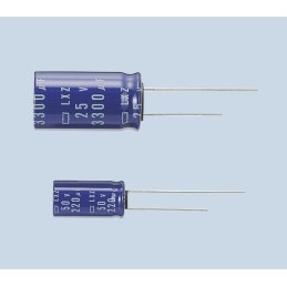 20 pcs - ELXZ500ELL101MH12D Nippon Chemi-Con 100μF Electrolytic Capacitor 50V dc, Through Hole - ELXZ500ELL101MH12D