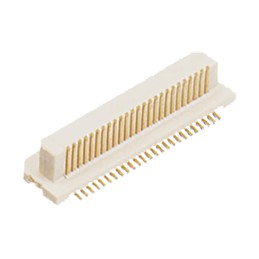 10 pcs - AXK6S24547YG Panasonic P5KS Series Straight Surface Mount PCB Header, 24 Contact(s), 0.5mm Pitch, 2 Row(s), Shrouded