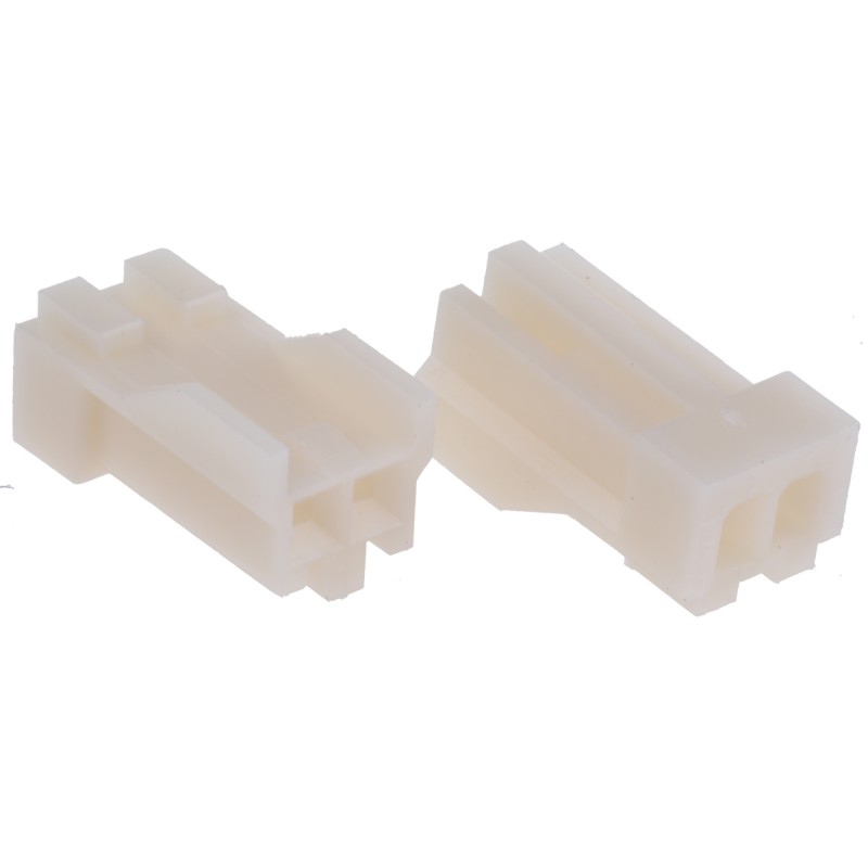 50 pcs - 171822-2 TE Connectivity, EI Female Connector Housing, 2.5mm Pitch, 2 Way, 1 Row