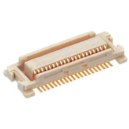 20 pcs - 55560-0207 Molex SlimStack Series Straight Surface Mount PCB Header, 20 Contact(s), 0.5mm Pitch, 2 Row(s), Shrouded
