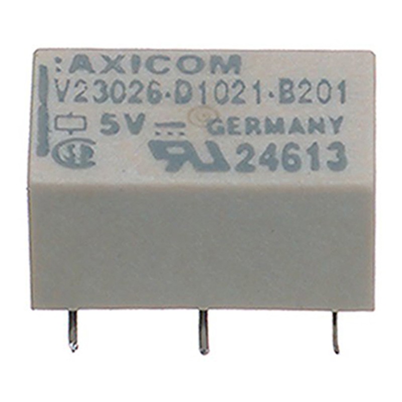 1 pcs - TE Connectivity Surface Mount Signal Relay, 5V dc Coil, 1A Switching Current, DPDT
