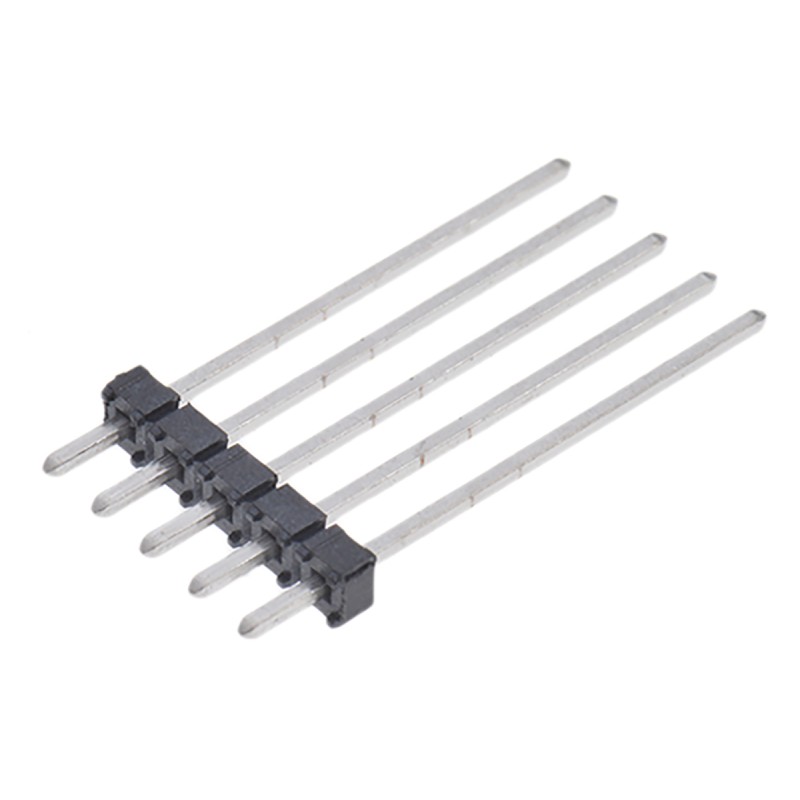 10 pcs - MTMM-105-14-T-S-590 Samtec MTMM Series Straight Through Hole Pin Header, 5 Contact(s), 2.0mm Pitch, 1 Row(s), Unshroude
