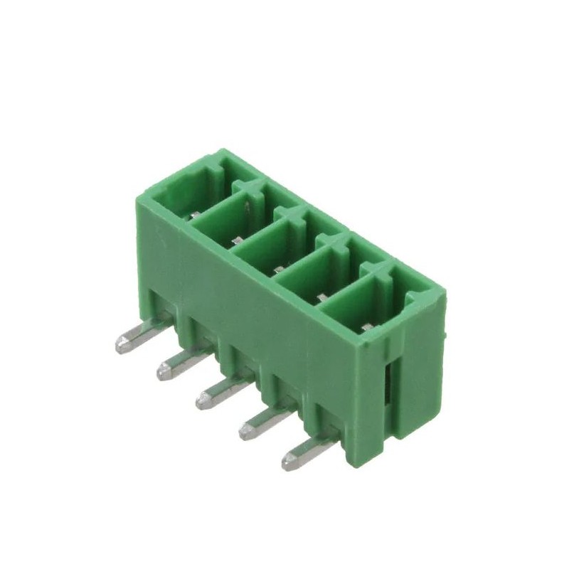 10 pcs - RS PRO 3.5mm Pitch 5 Way Pluggable Terminal Block, Header, Through Hole