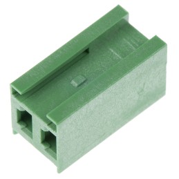 50 pcs - 280590 TE Connectivity, AMPMODU MOD I Female Connector Housing, 3.96mm Pitch, 2 Way, 1 Row