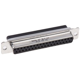 10 pcs - 865637SLTLF Amphenol ICC 8656 37 Way Cable Mount D-sub Connector Socket, 2.76mm Pitch