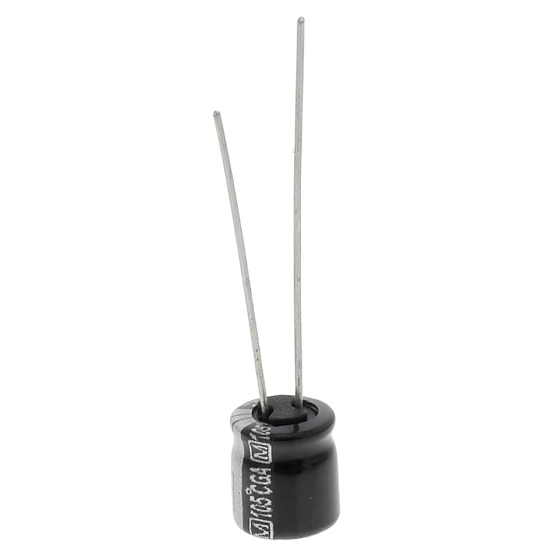 50 pcs - EEAGA1H100 Panasonic 10μF Aluminium Electrolytic Capacitor 50V dc, Radial, Through Hole - EEAGA1H100