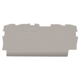 20 pcs - 2000-1491 Wago TOPJOB S, 2000 Series End and Intermediate Plate for Use with 2000 Series Terminal Blocks