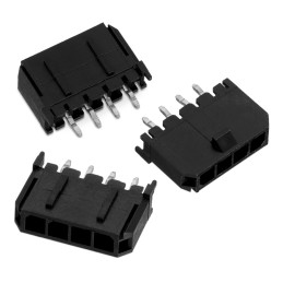 20 pcs - 66200411122 Wurth Elektronik WR-MPC3 Series Straight Through Hole PCB Header, 4 Contact(s), 3.0mm Pitch, 1 Row(s), Shro
