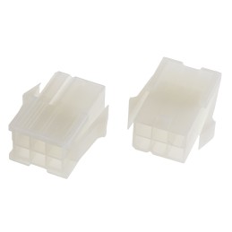 50 pcs - 794953-6 TE Connectivity, VAL-U-LOK Male Connector Housing, 4.2mm Pitch, 6 Way, 2 Row