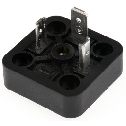 10 pcs - 933378100 GSA-U 2000 N LO Hirschmann GSA 2P+E DIN 43650 A, Male Solenoid Valve Connector, No, 400 V ac/dc Voltage