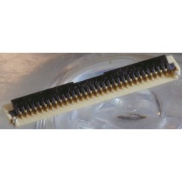 10 pcs - FH19SC-30S-0.5SH(05) Hirose 0.5mm Pitch 30 Way Right Angle Female FPC Connector, ZIF Bottom Contact