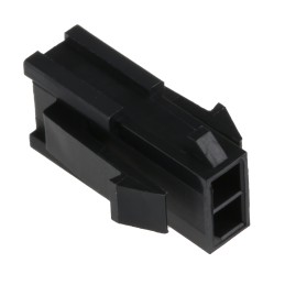 20 pcs - 43020-0200 Molex, Micro-Fit 3.0 Male Connector Housing, 3mm Pitch, 2 Way, 2 Row