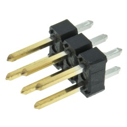 20 pcs - 77313-101-06LF Amphenol Communications Solutions BergStik Series Straight Through Hole Pin Header, 6 Contact(s), 2.54mm