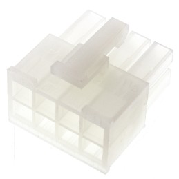 50 pcs - 794954-8 TE Connectivity, VAL-U-LOK Female Connector Housing, 4.2mm Pitch, 8 Way, 2 Row