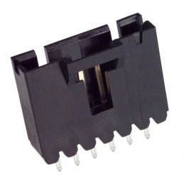 10 pcs - 5-104363-5 TE Connectivity AMPMODU MTE Series Straight Through Hole PCB Header, 6 Contact(s), 2.54mm Pitch, 1 Row(s), S