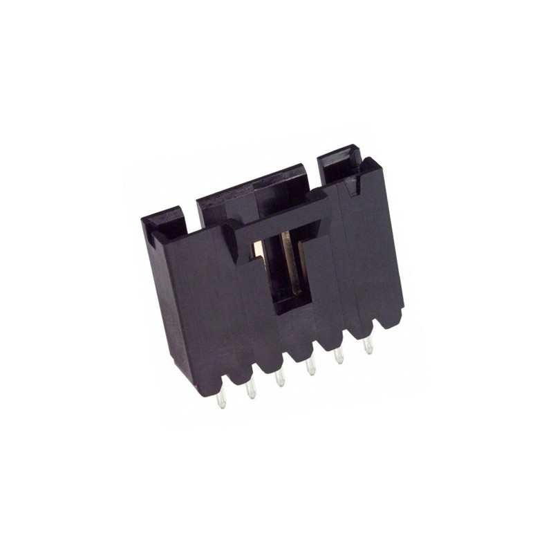 10 pcs - 5-104363-5 TE Connectivity AMPMODU MTE Series Straight Through Hole PCB Header, 6 Contact(s), 2.54mm Pitch, 1 Row(s), S