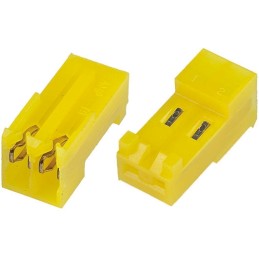 20 pcs - 3-643818-2 TE Connectivity 2-Way IDC Connector Socket for Cable Mount, 1-Row