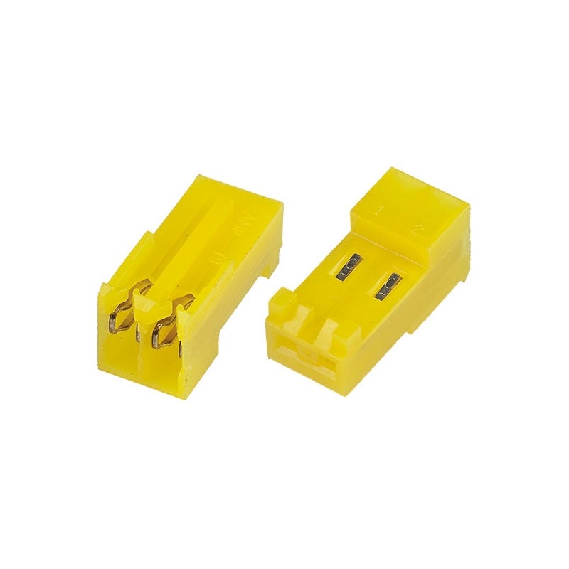 20 pcs - 3-643818-2 TE Connectivity 2-Way IDC Connector Socket for Cable Mount, 1-Row