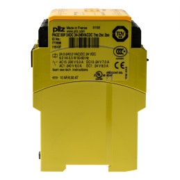 1 pcs - Pilz Single/Dual-Channel Safety Switch/Interlock Safety Relay, 24 - 240V ac/dc, 7 Safety Contacts