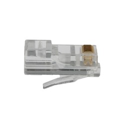 20 pcs - MHRJ458P8CR MH Connectors MHRJ Series Male RJ45 Connector, Cable Mount, Cat5e, UTP Shield