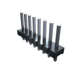 10 pcs - FWJ-04-04-T-S Samtec FWJ Series Straight Pin Header, 4 Contact(s), 3.96mm Pitch, 1 Row(s), Unshrouded