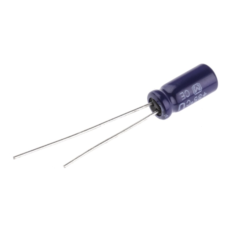 50 pcs - ECEA1HN2R2U Panasonic 2.2μF Aluminium Electrolytic Capacitor 50V dc, Radial, Through Hole - ECEA1HN2R2U