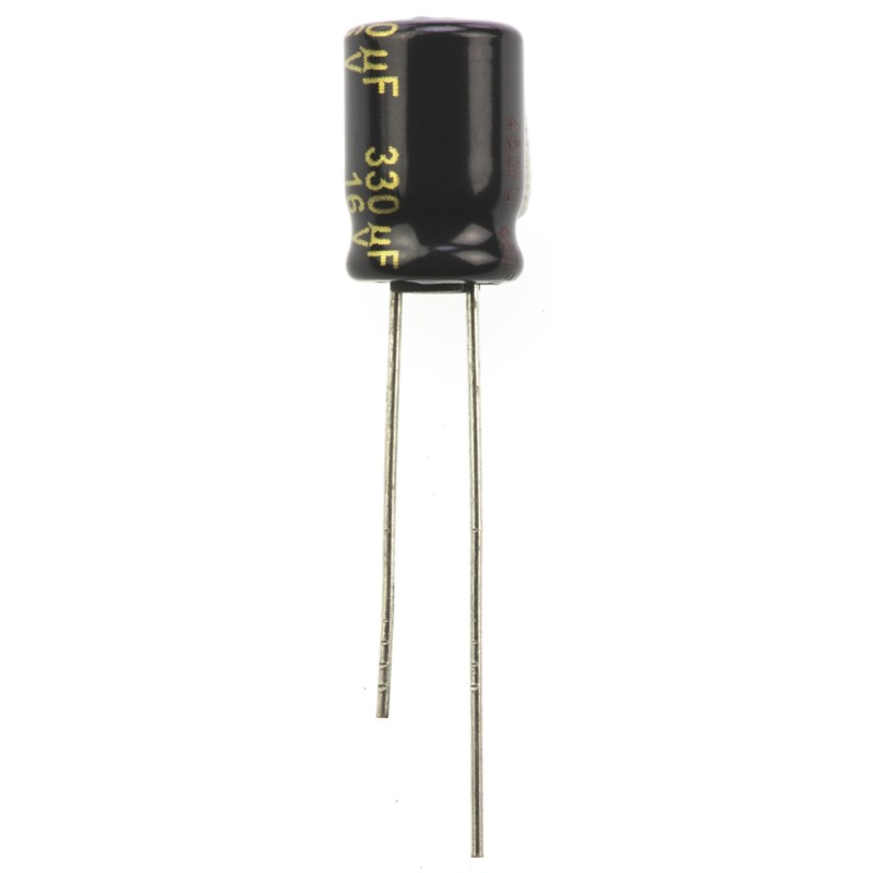 20 pcs - EEUFM1C331 Panasonic 330μF Aluminium Electrolytic Capacitor 16V dc, Radial, Through Hole - EEUFM1C331