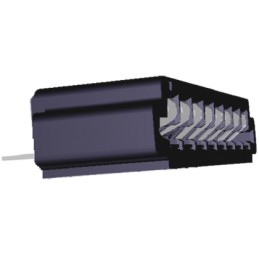 10 pcs - 5-487509-5 TE Connectivity, Trio-Mate 2.54mm Pitch 6 Way Straight Female FPC Connector, Vertical Contact