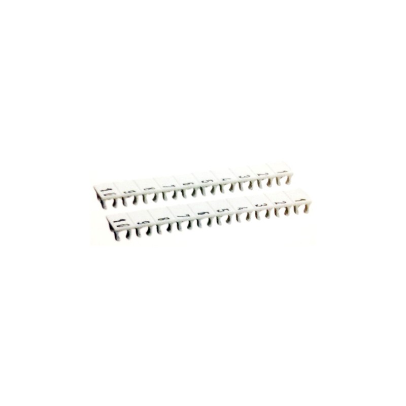 20 pcs - XW5ZS25LB2130 Omron, XW5Z Label for use with XW5G-S2.5-1.1-1 Grounding Terminal Block, XW5T-S2.5-1.1-1 Feed Through Ter
