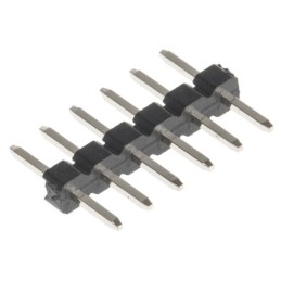 20 pcs - M22-2010605 HARWIN M22 Series Straight Through Hole Pin Header, 6 Contact(s), 2.0mm Pitch, 1 Row(s), Unshrouded