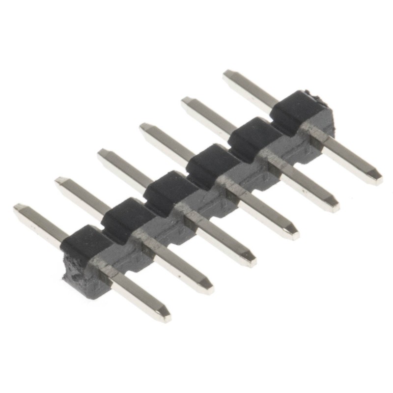 20 pcs - M22-2010605 HARWIN M22 Series Straight Through Hole Pin Header, 6 Contact(s), 2.0mm Pitch, 1 Row(s), Unshrouded