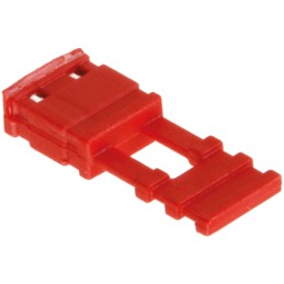 20 pcs - M7681-05 HARWIN Jumper Female Straight Red Closed Top, Handle Pull 2 Way 1 Row 2.54mm Pitch